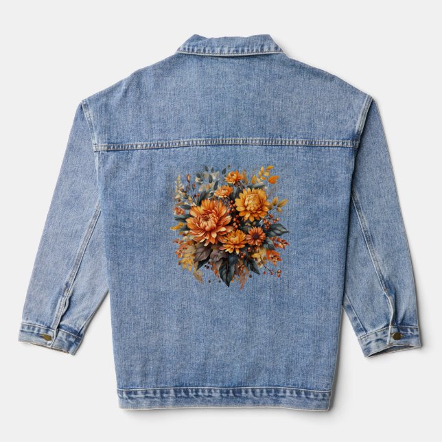 Belle fleur d'automne 3D (Verso)