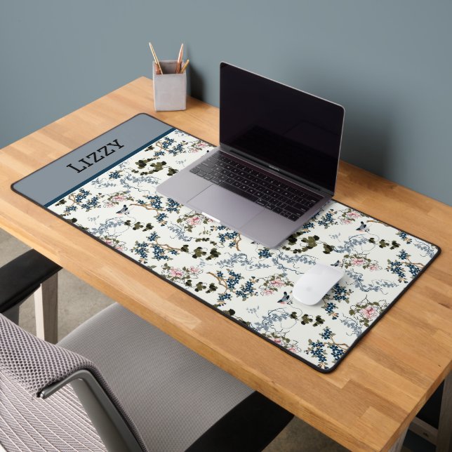 Belle Fleur Et Motif Jardin Bureau Mat (Bureau 2)