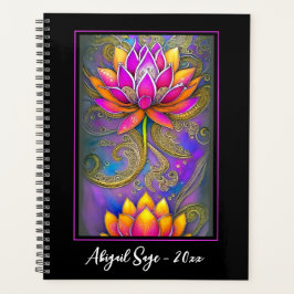 Belle Fleurs de Lotus Rose Ornat Vibrant