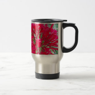Belle Fleurs rouges fantastiques Voyage Mug