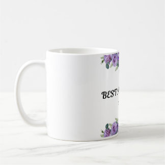 Belle fleurs violettes Mug pour maman