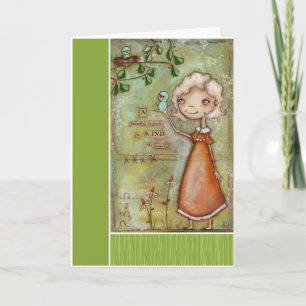 Belle gentillesse - Carte de remerciements