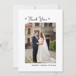 Belle Golf Mariage à thème Carte de remerciements 