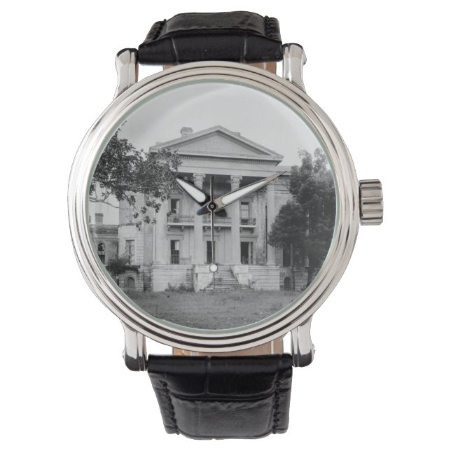 Belle Grove Plantation Louisiana Watch Armbanduhr (Vorderseite)