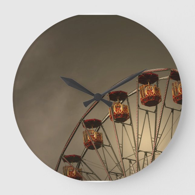 Belle horloge de roue de ferris (Recto)