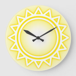Belle horloge dim néon