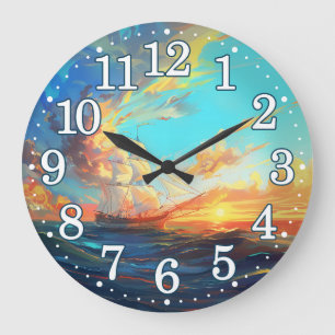 Belle horloge naturelle