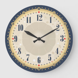 Belle horloge Vintage face