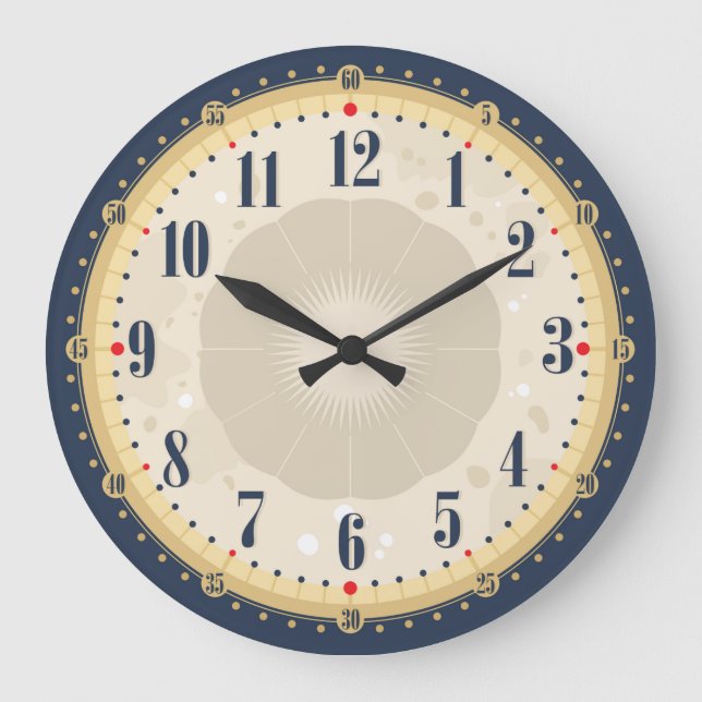 Belle horloge Vintage face (Recto)