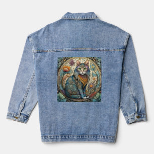 Belle Illustration Ornat D'Un Chat