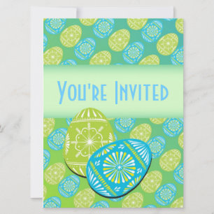 Belle Invitation à la fête de Pâques - Personnalis