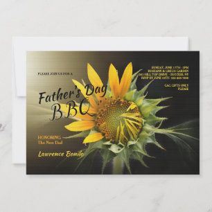 Belle invitation au tournesol