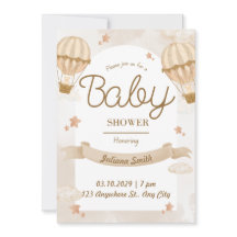 Belle Invitation Baby shower