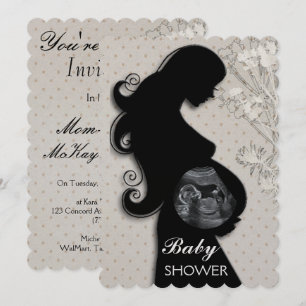 Belle INVITATION BABY SHOWER personnalisable