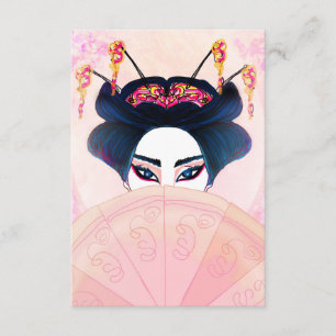 Belle invitation de portraits geisha