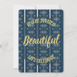 Belle Invitation - PERSONNALISER It