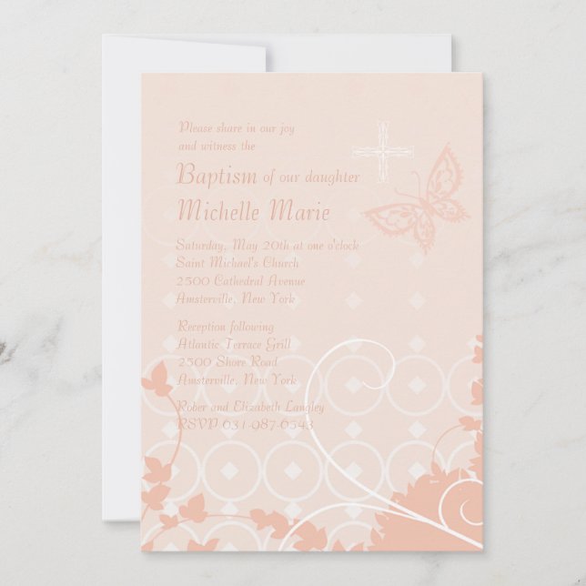 Belle Invitation Verticale Day (Devant)