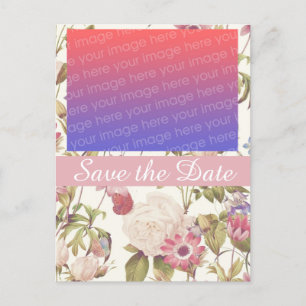 Belle Jardin Save-the-Date-Postkarte Postkarte