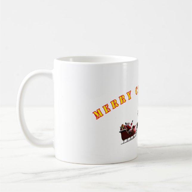 Belle Joyeuse Mug de Noël (Gauche)