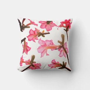 Belle Kudu Lily Fleurs Jeter Coussin Oreiller