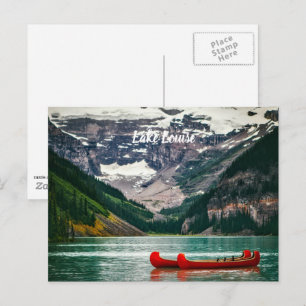 Belle lac Louise, Canada Carte postale