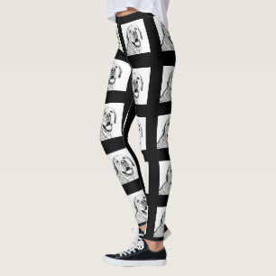 Belle leggings - Labrador Retriever Motif