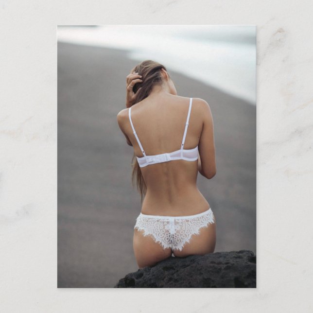 Belle Lingerie Modèle photo carte postale (Devant)