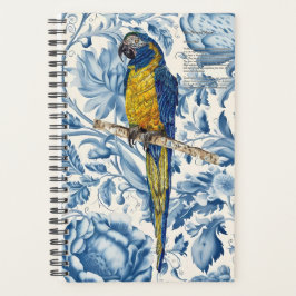 Belle Macaw Peinte à la main en voie de disparitio