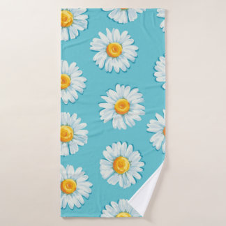Belle marguerite fleurs sans couture motif