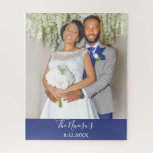Belle mariée Mariage et Groom Jigsaw Puzzle