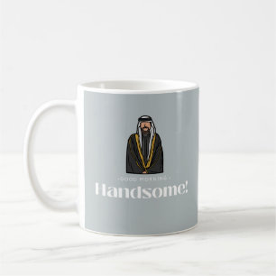 Belle Matinée Belle Mug De Café Homme Arabe
