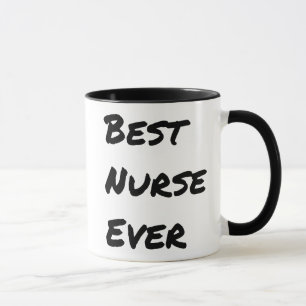 Belle meilleure infirmière jamais Mug