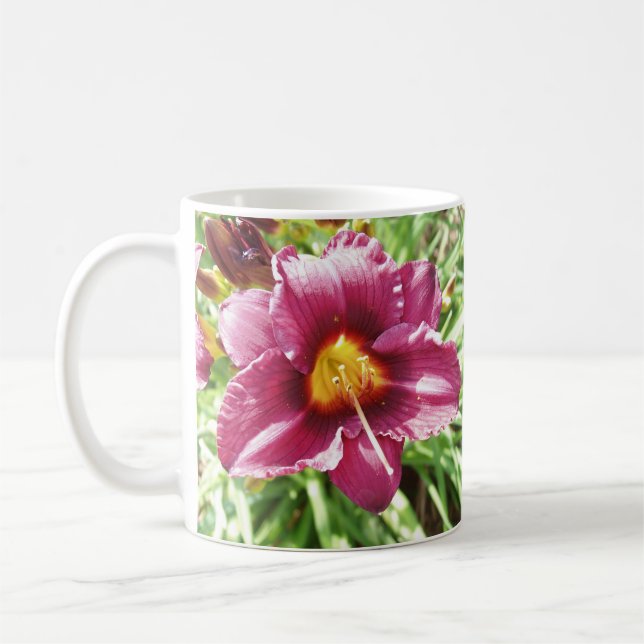 Belle Mug de café à fleurs (Gauche)