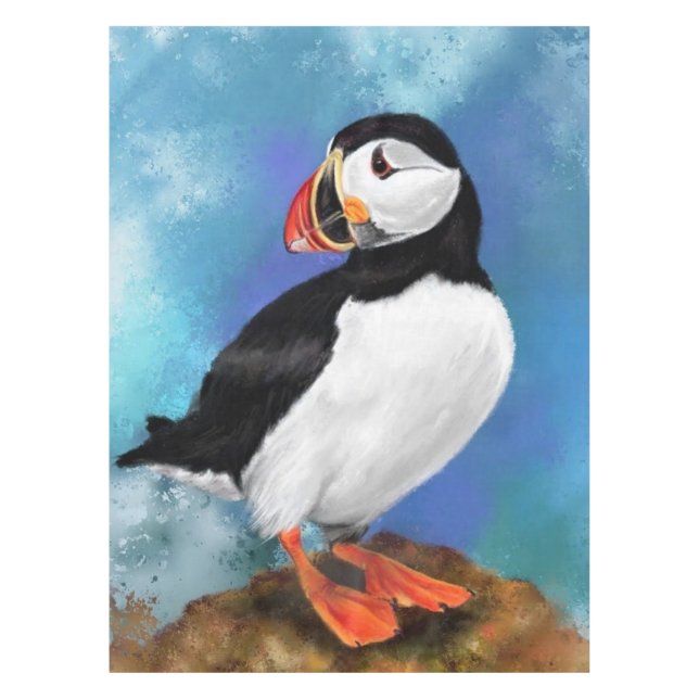 Belle nappe d'Oiseau de Puffin Atlantique (Devant)