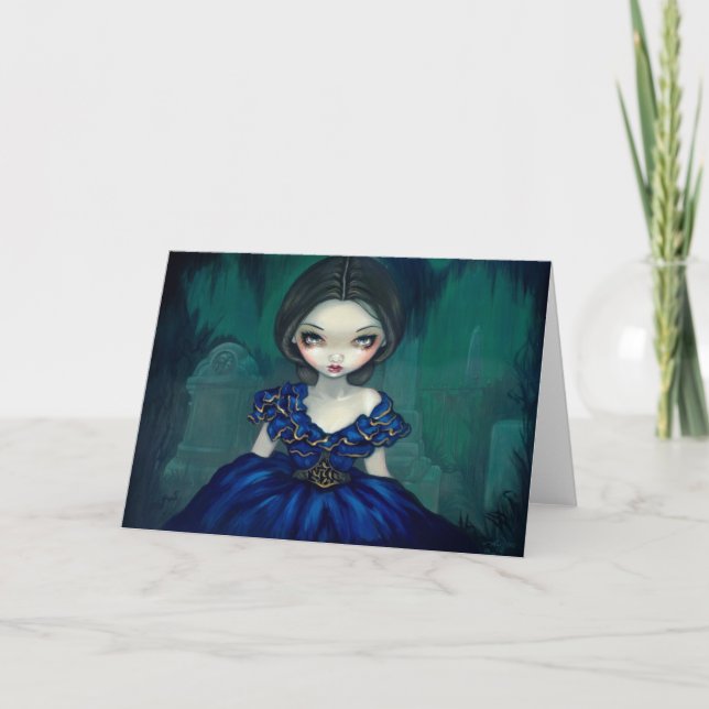 "Belle of Bonaventure" Grußkarte Karte (Vorderseite)