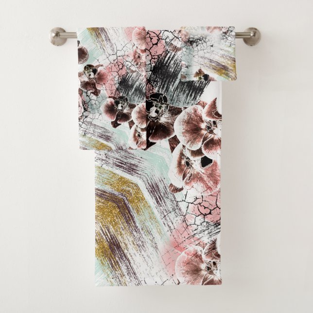 Belle orchidée stylisée (En situation)