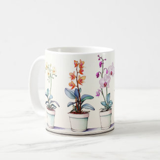 Belle Orchidées Café Mug