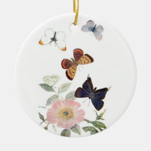 Belle Ornement Papillon Vintage