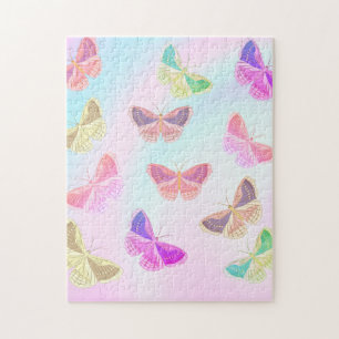Belle papillons Pastel Puzzle