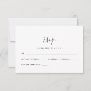Belle Peach Blush Wedding Rsvp