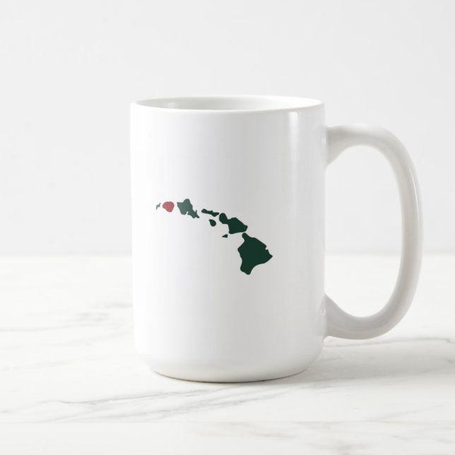 Belle peinture de plage de Hanalei sur la tasse (Droite)