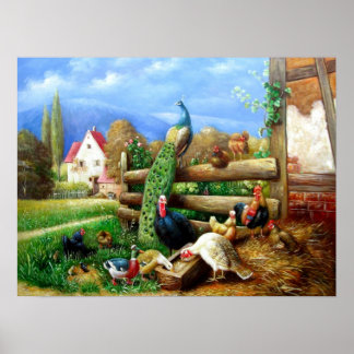 belle peinture poster vintage 17