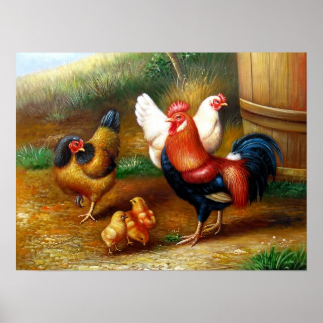 belle peinture poster vintage 20 (Devant)