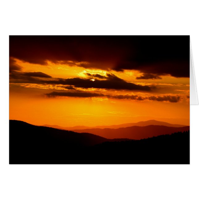 Belle photo de coucher du soleil (Devant horizontal)