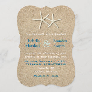 Belle Plage Mariage Invitation