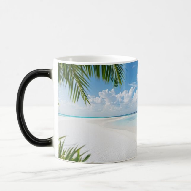 Belle Plage Paysage Mug ... (Gauche)
