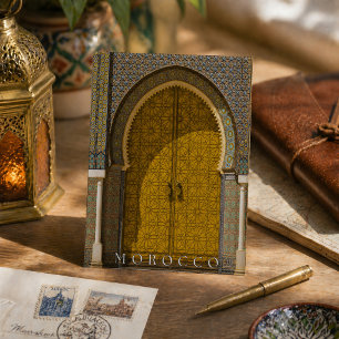 Belle Porte Marocaine En Fès Carte Postale