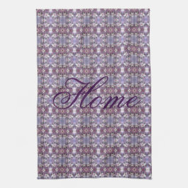 Belle Serviette De Cuisine Aux Fleurs Blanches