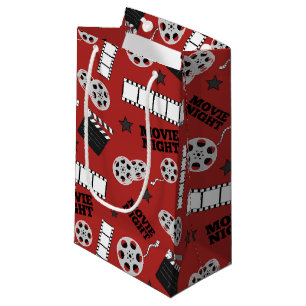 Belle soirée cinéma motif carrelé sac
