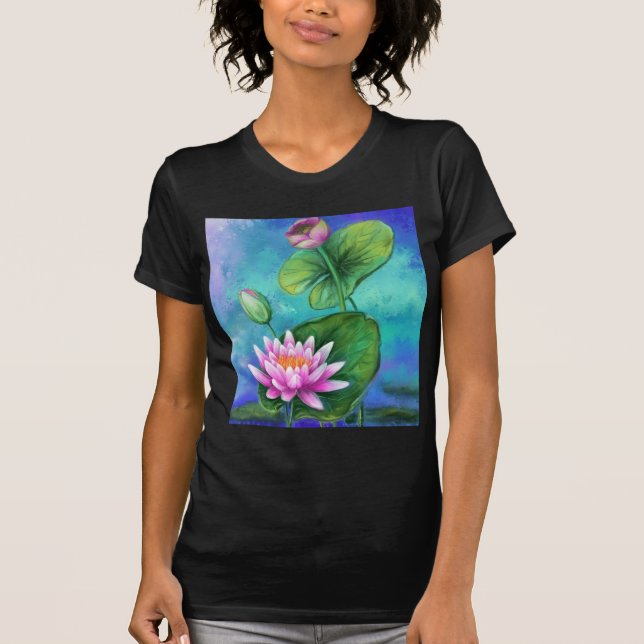 Belle T-Shirt Rose Water Lily (Devant)